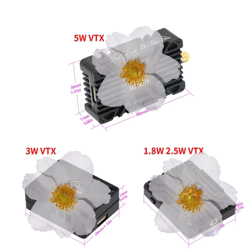Foxeer Reaper Extreme V2 5.8G  - đánh giá và giá Foxeer Reaper Extreme 2.5W Vtx